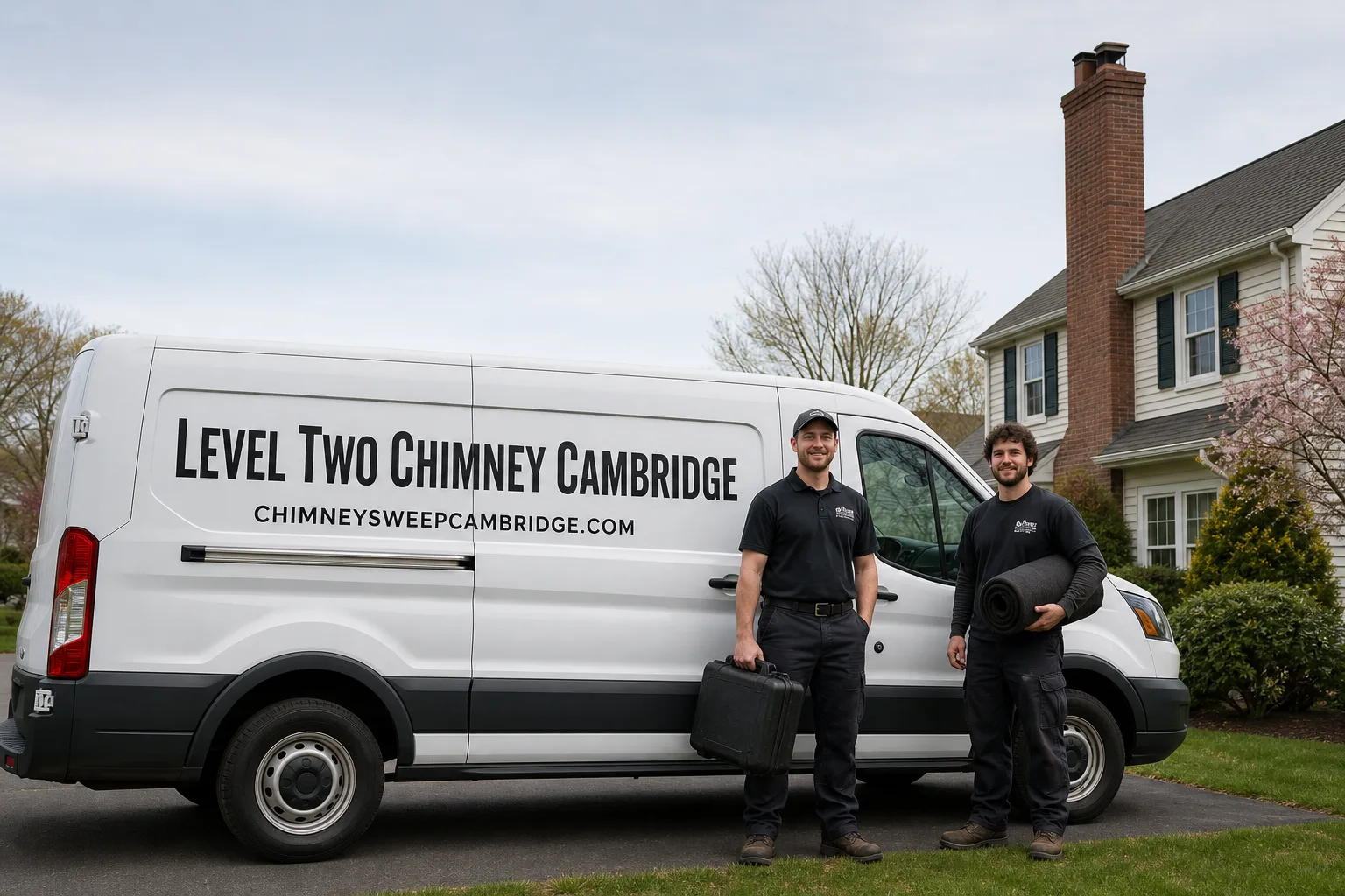 Level Two Chimney Cambridge chimney cleaning team